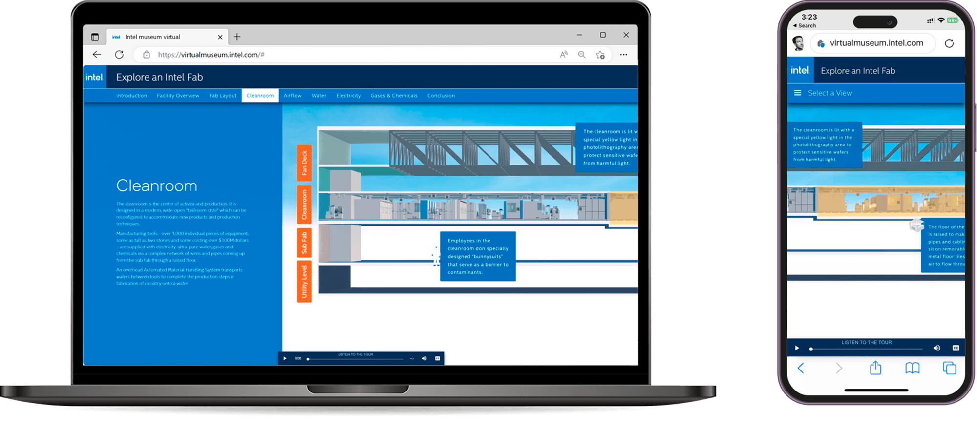 Intel Fab XR Virtual Tour