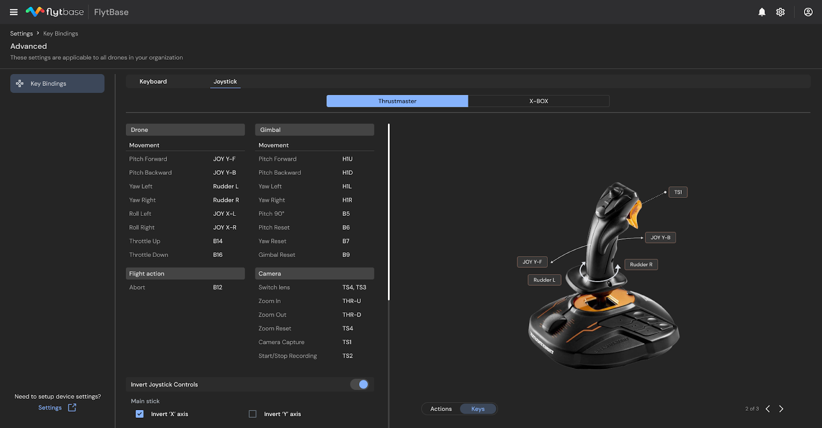 Improved drone and payload control, Thrustmaster joystick integration, and  annotations