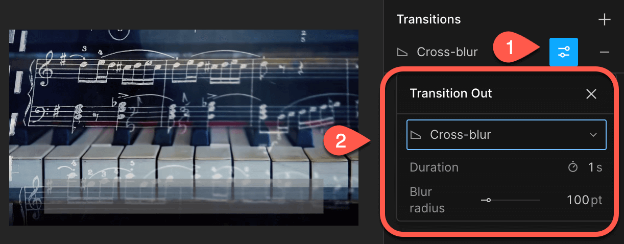 soft transitions for edits; tutorial