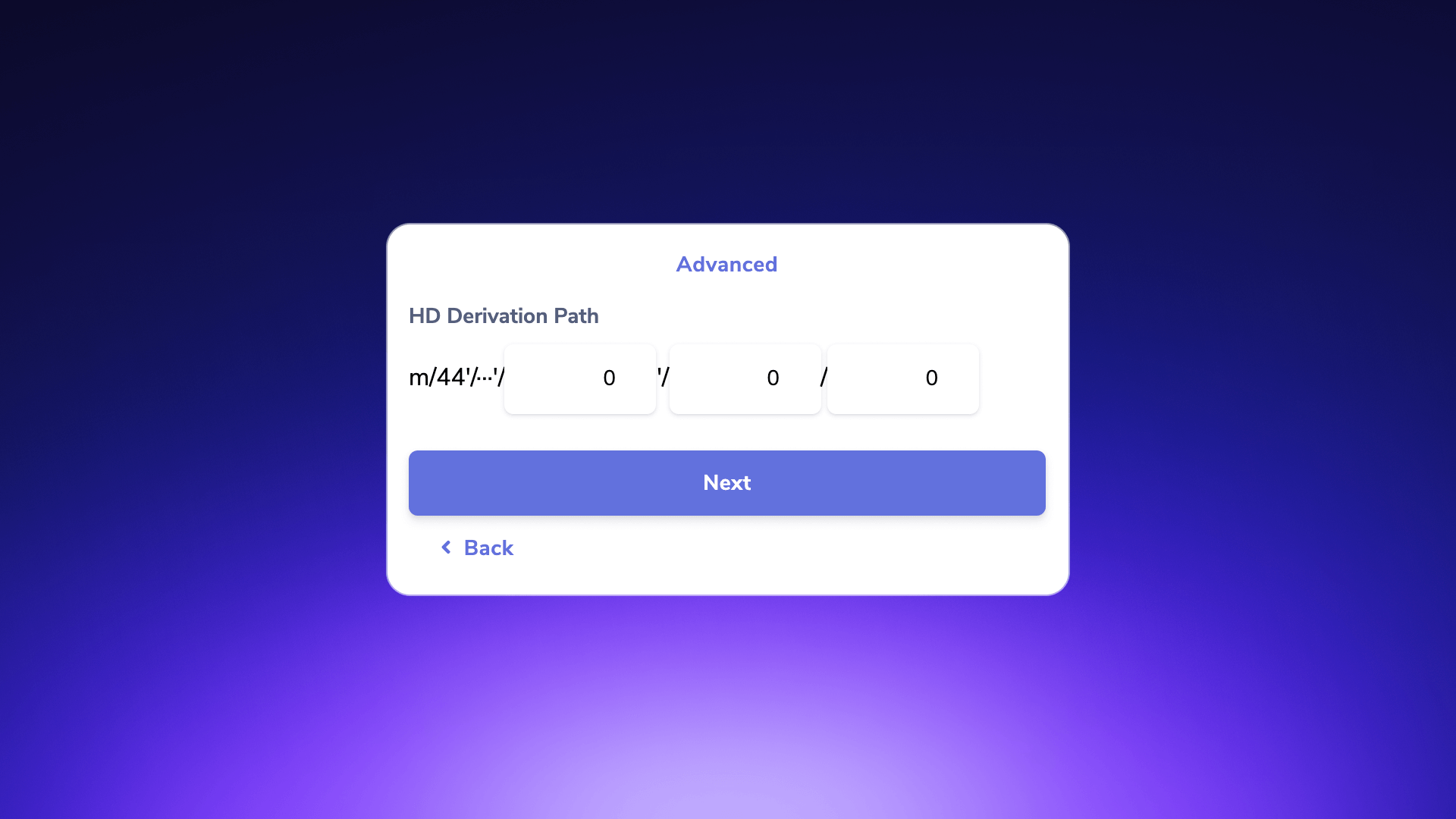 Set a Custom Derivation Path • Keplr HelpDesk