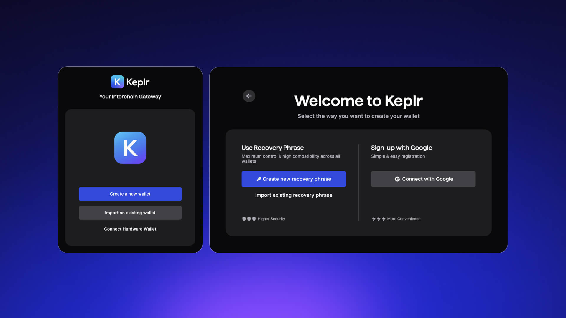 Create a New Wallet with Keplr Extension • Keplr HelpDesk