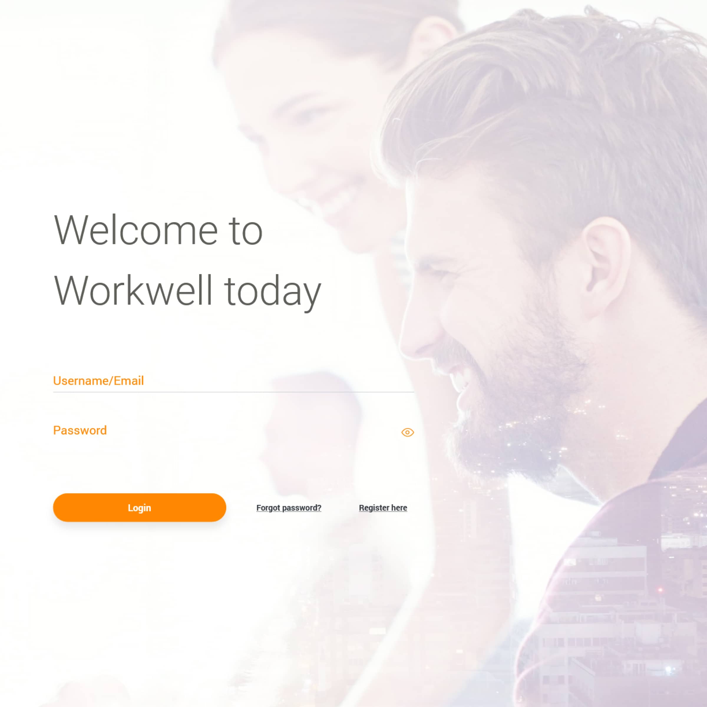 An application to improve emploees productivity・Workwell