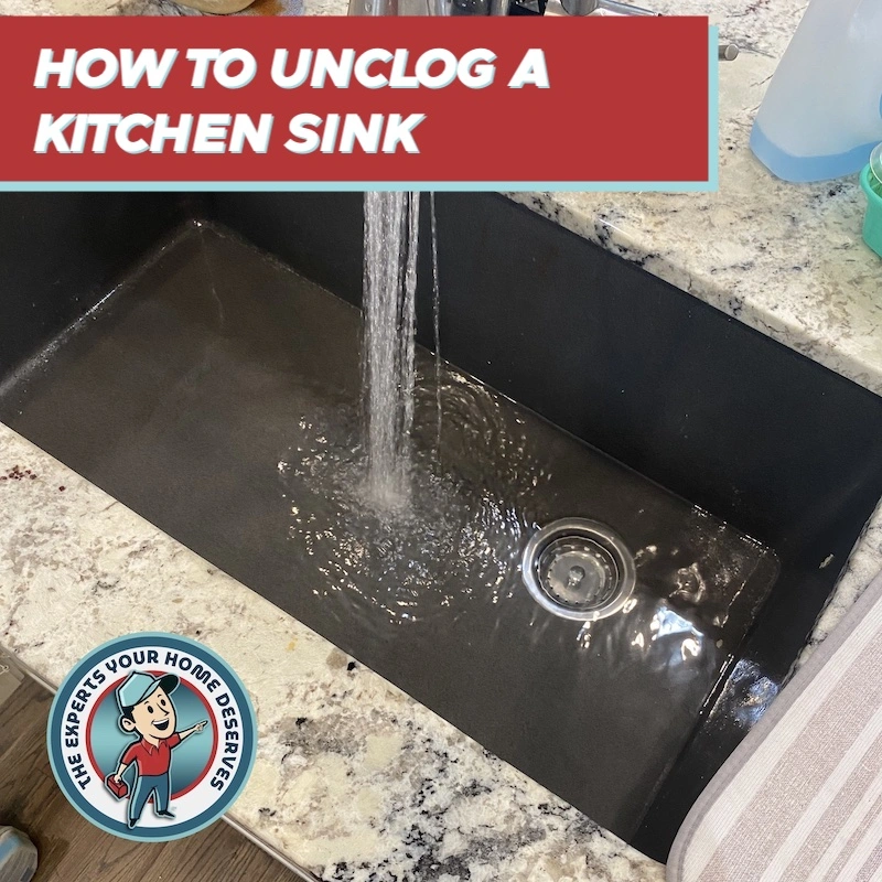 How to Unclog a Kitchen Sink Red One Plumbing