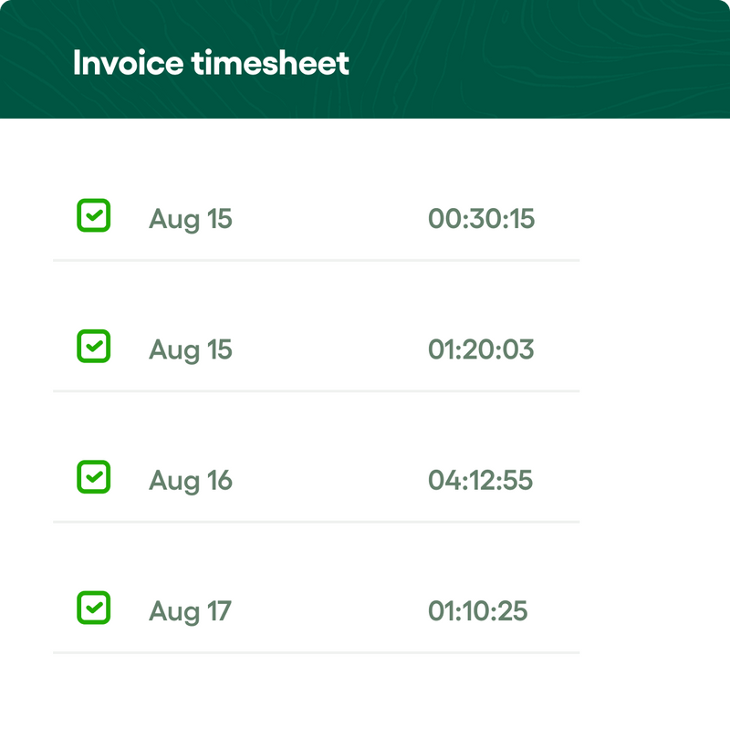 Business time tracking software Bonsai