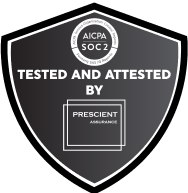 AICPA SOC2 certificate badge