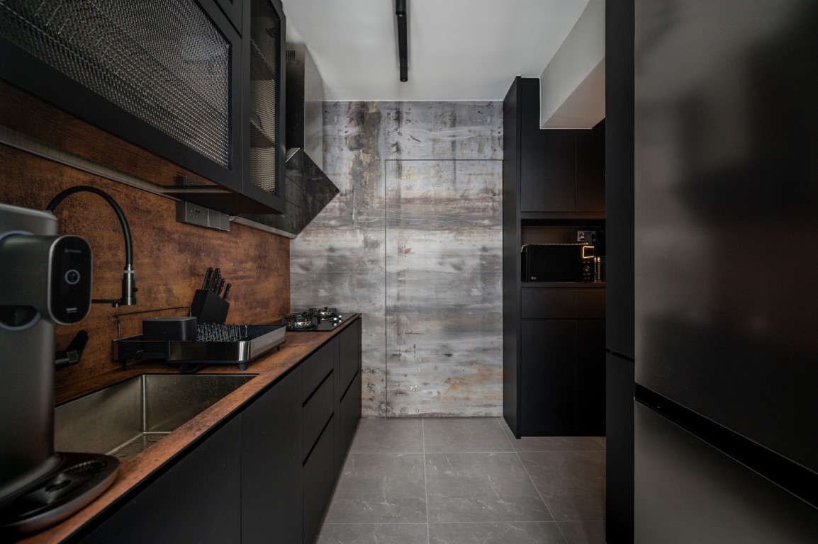 Project 32 Margaret Drive (Contemporary, Dark, Industrial, ) HDB