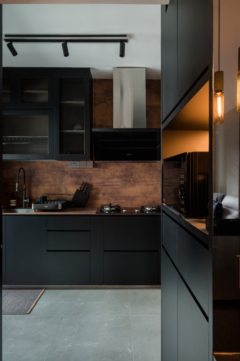 Project 32 Margaret Drive (Contemporary, Dark, Industrial, ) HDB