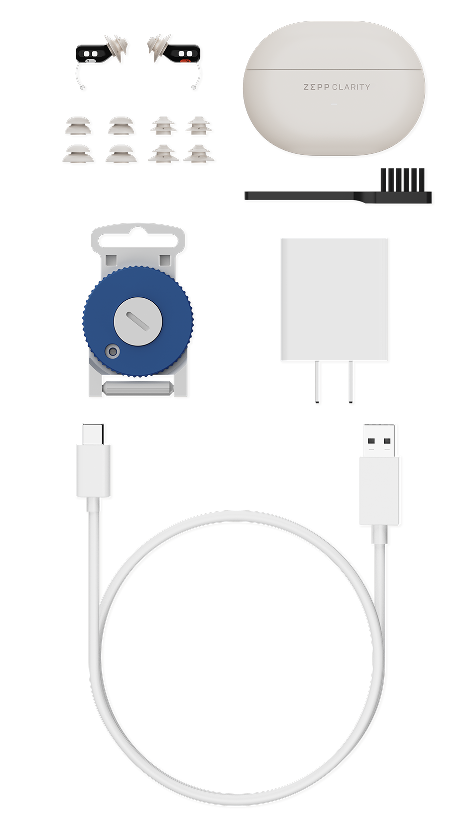 Zepp Clarity One Hearing Aid Features, App, and Accessories