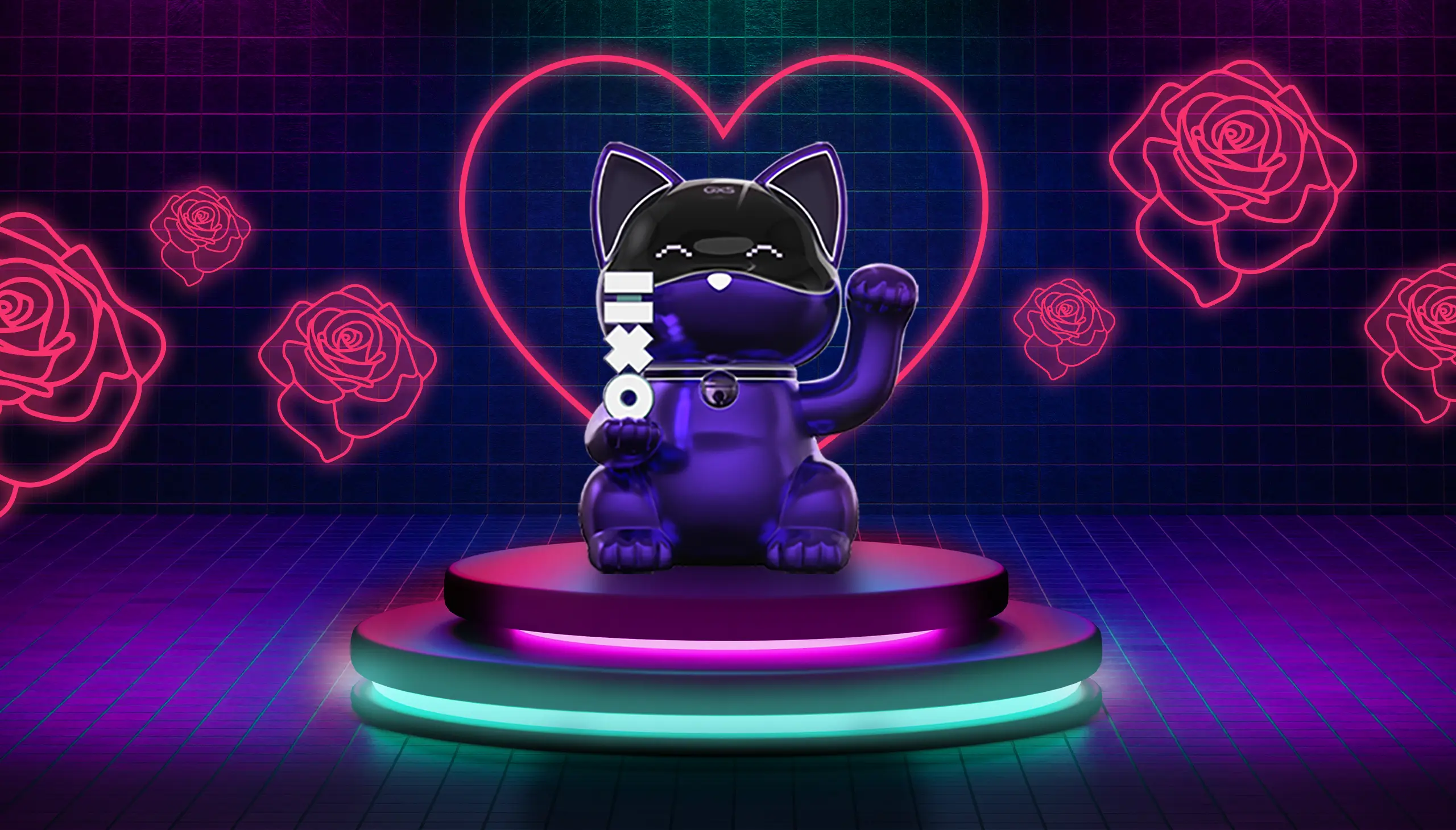 Valentine's day Extra Huat Banner