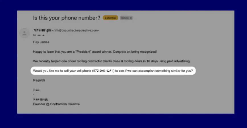 How a single email case whisper led to a groundbreaking revelation