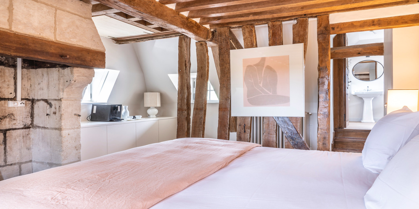 Chambre avec cuisine équipé Hôtel Les Manoirs des Portes de Deauville