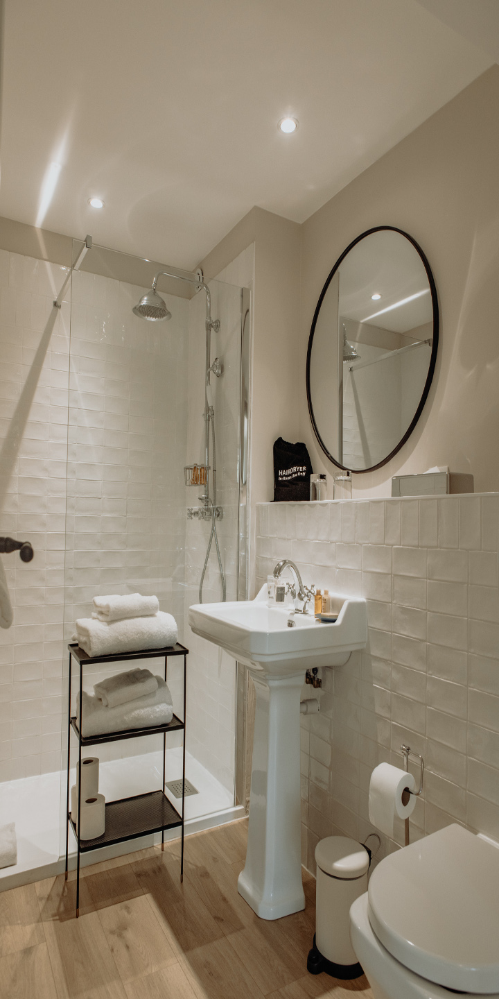 Salle de bain Hôtel Les Manoirs des Portes de Deauville