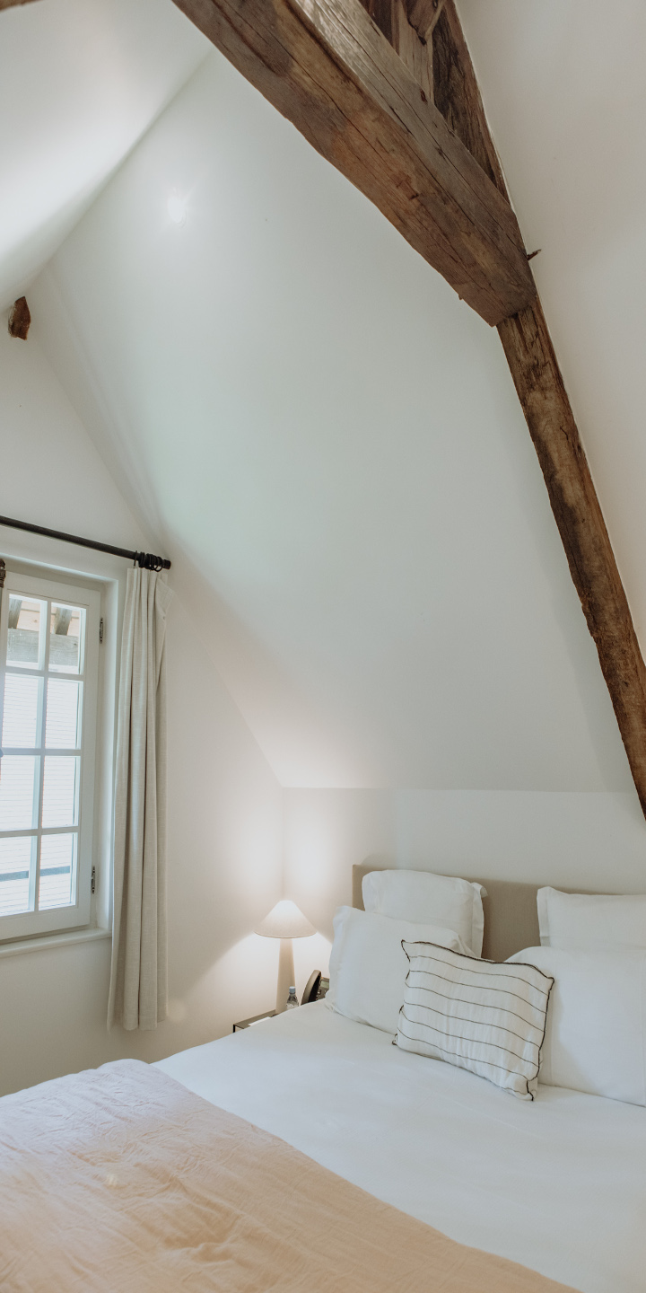 Chambre avec vue fenêtre Hôtel Les Manoirs des Portes de Deauville