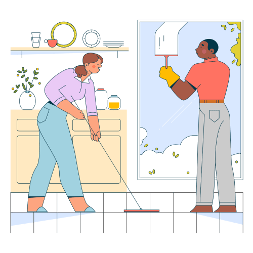 Everyday Life Illustrations Pack