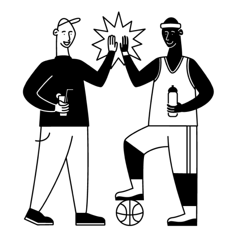 Larry Character Illustrations