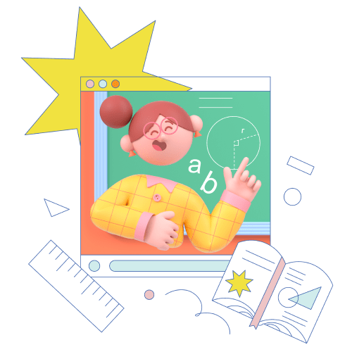 3D Education & Teaching Illustrations