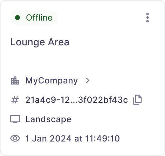 Screen manager