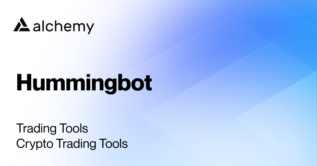 Hummingbot - Transaction Tools - Alchemy