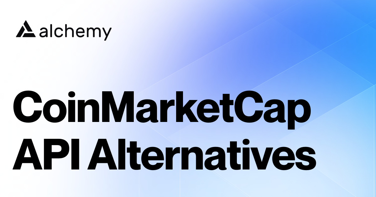 Find 5 CoinMarketCap API Alternatives (2023)