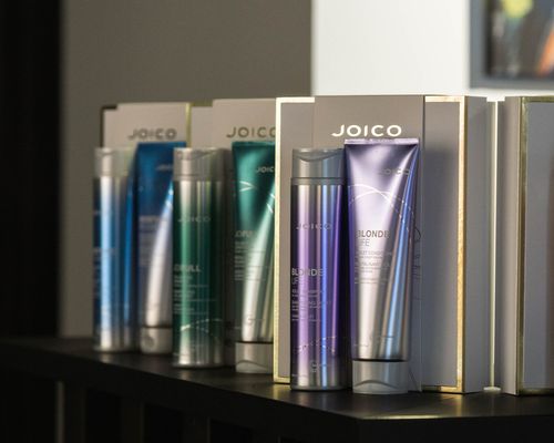 Insida av frisörsalong