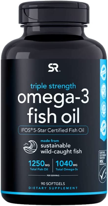 Sports Research Triple Strength Omega 3 Fish Oil 