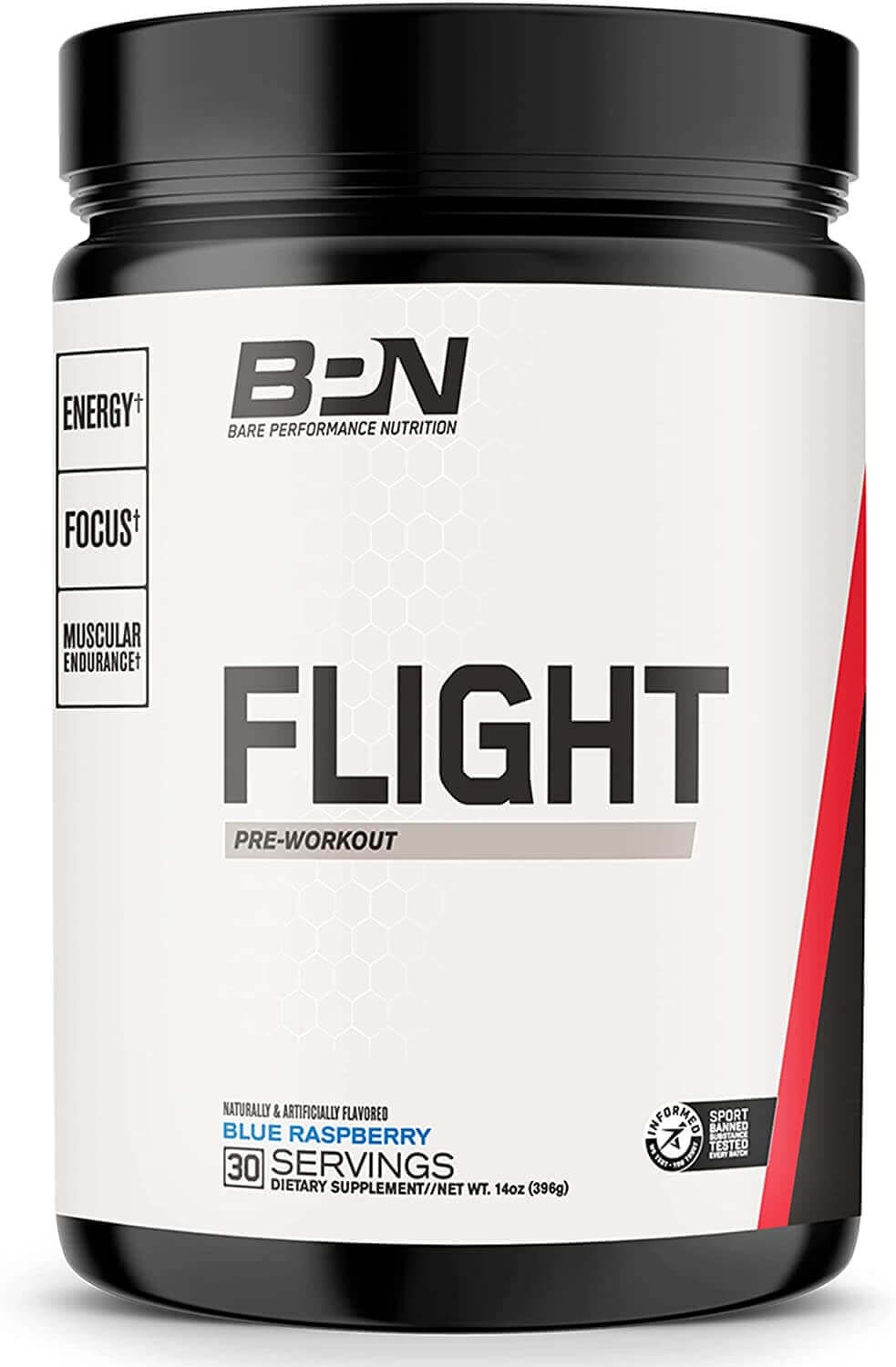 BARE PERFORMANCE NUTRITION Flight Pre Workout