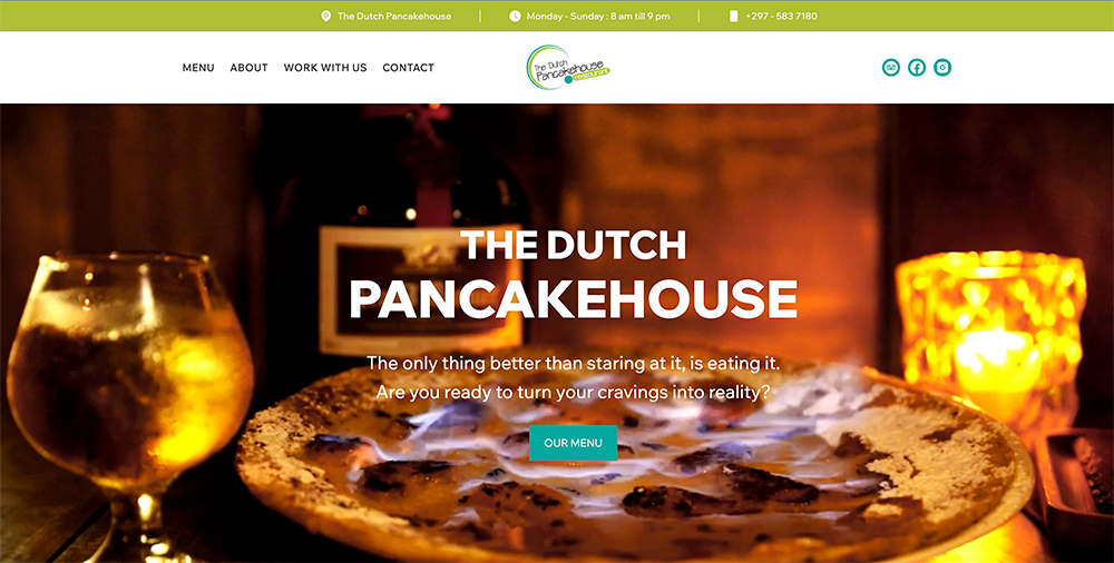 The Dutch Pancake House Aruba's number one pancake house