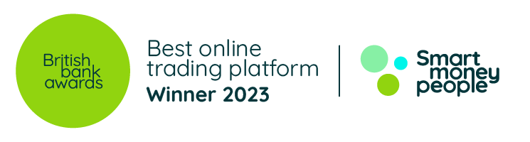 ett märke för att vinna bästa onlinehandelsplattform 2023 av smarta pengar människor