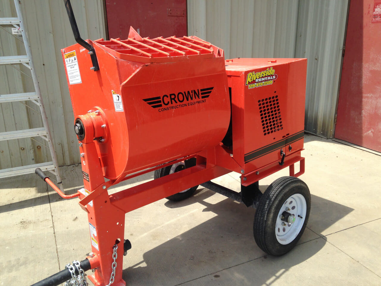 Mortar Mixer 6 cu. ft. Riverside Rentals Windsor Essex County