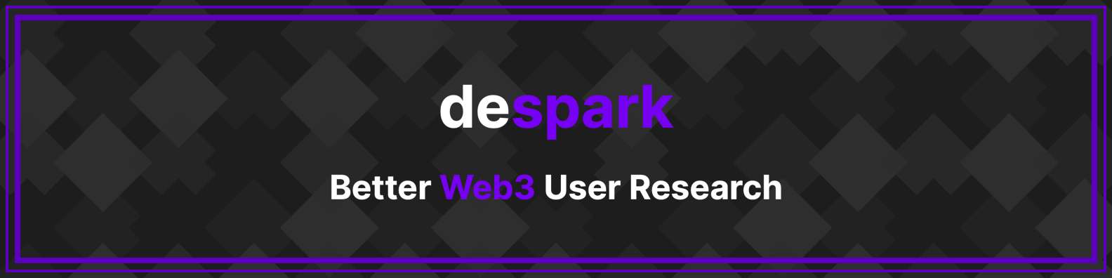 The future of web3 user research - Introducing despark