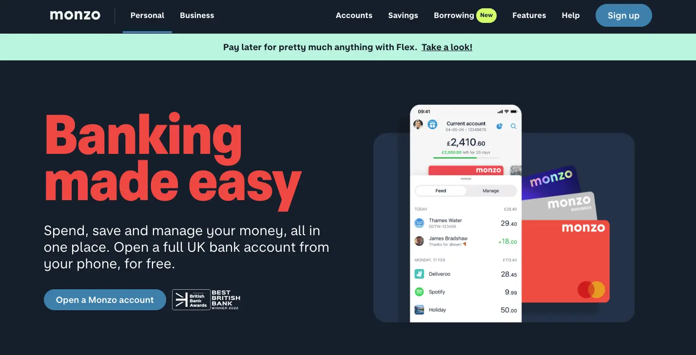 Monzo Banking