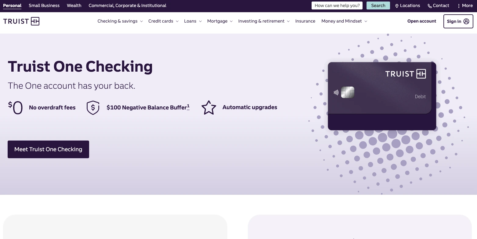 Truist Online Banking.