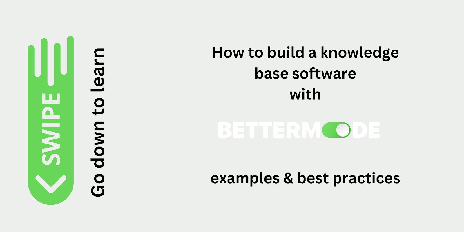 how to build a knoweledge base with bettermode