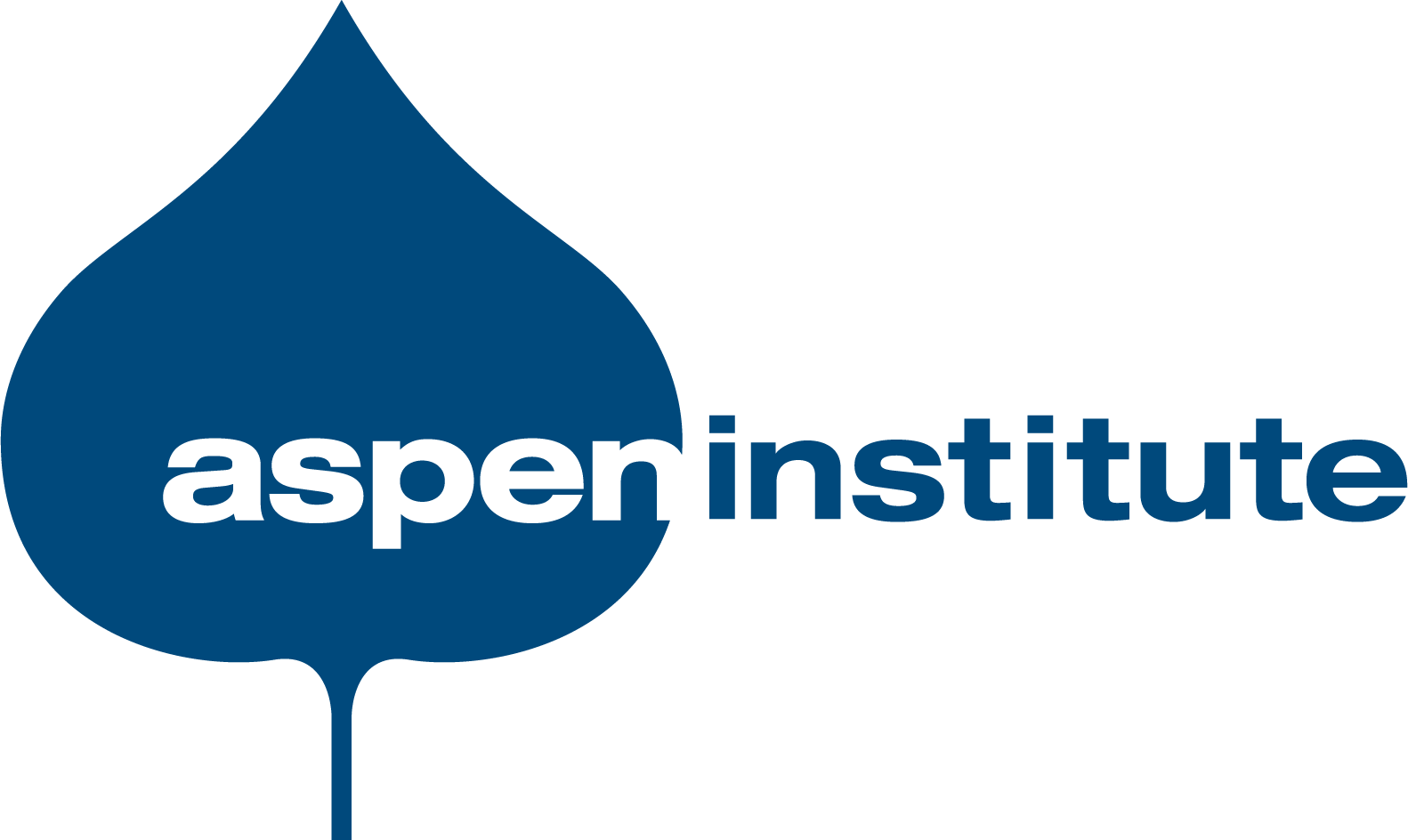 The logo of the Aspen Institute