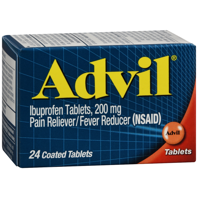 Advil® Ibuprofen 200 mg Coated Tablets