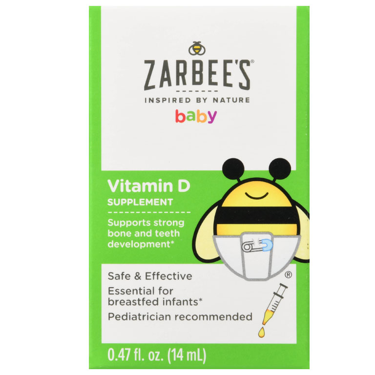 Zarbee's® Naturals Baby Vitamin D Supplement Drops