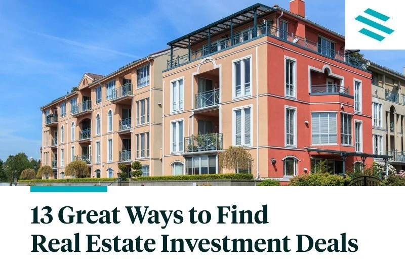 13 Great Ways to Find Real Estate Investment Deals [Infographic