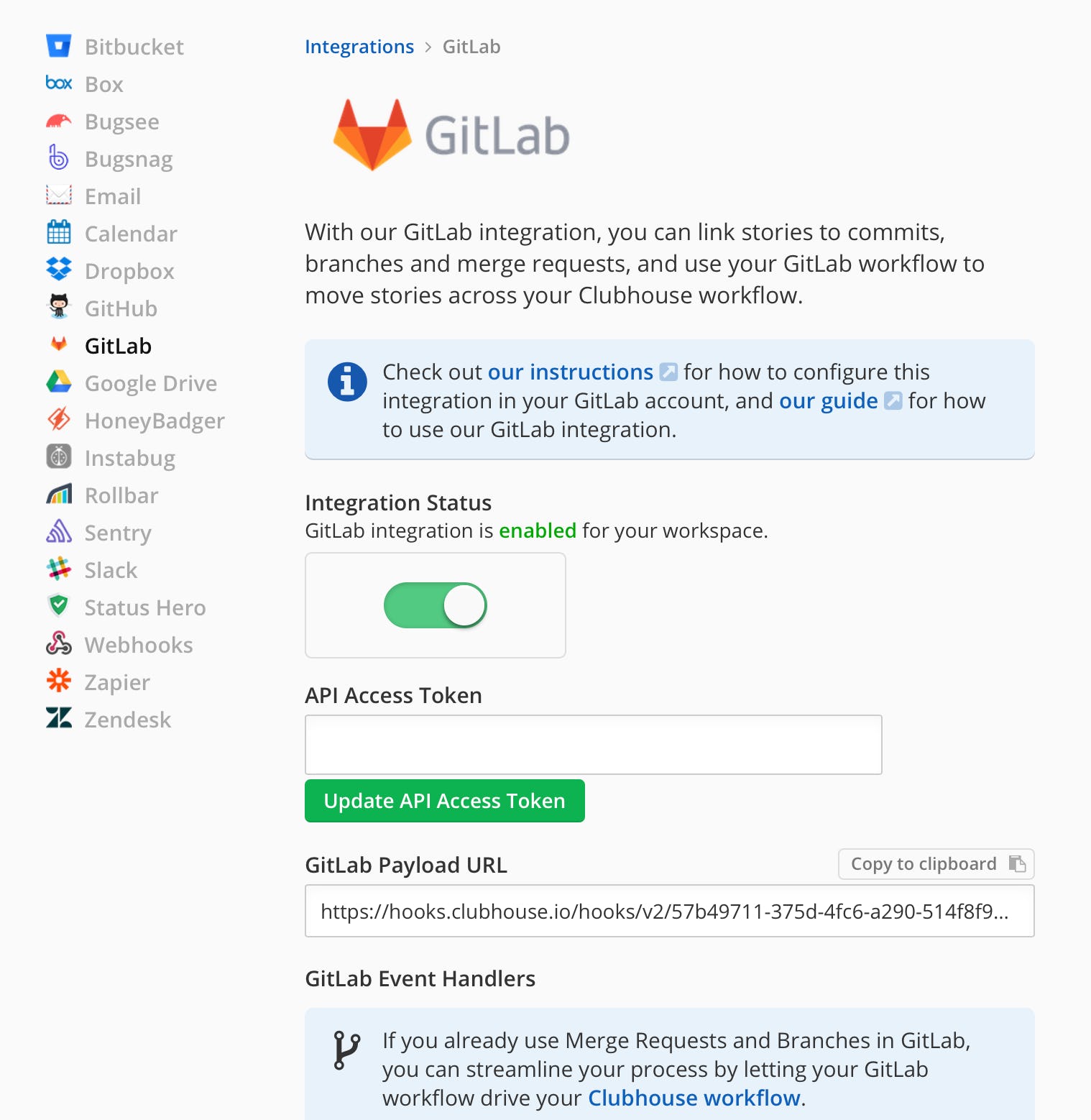 GitLab install