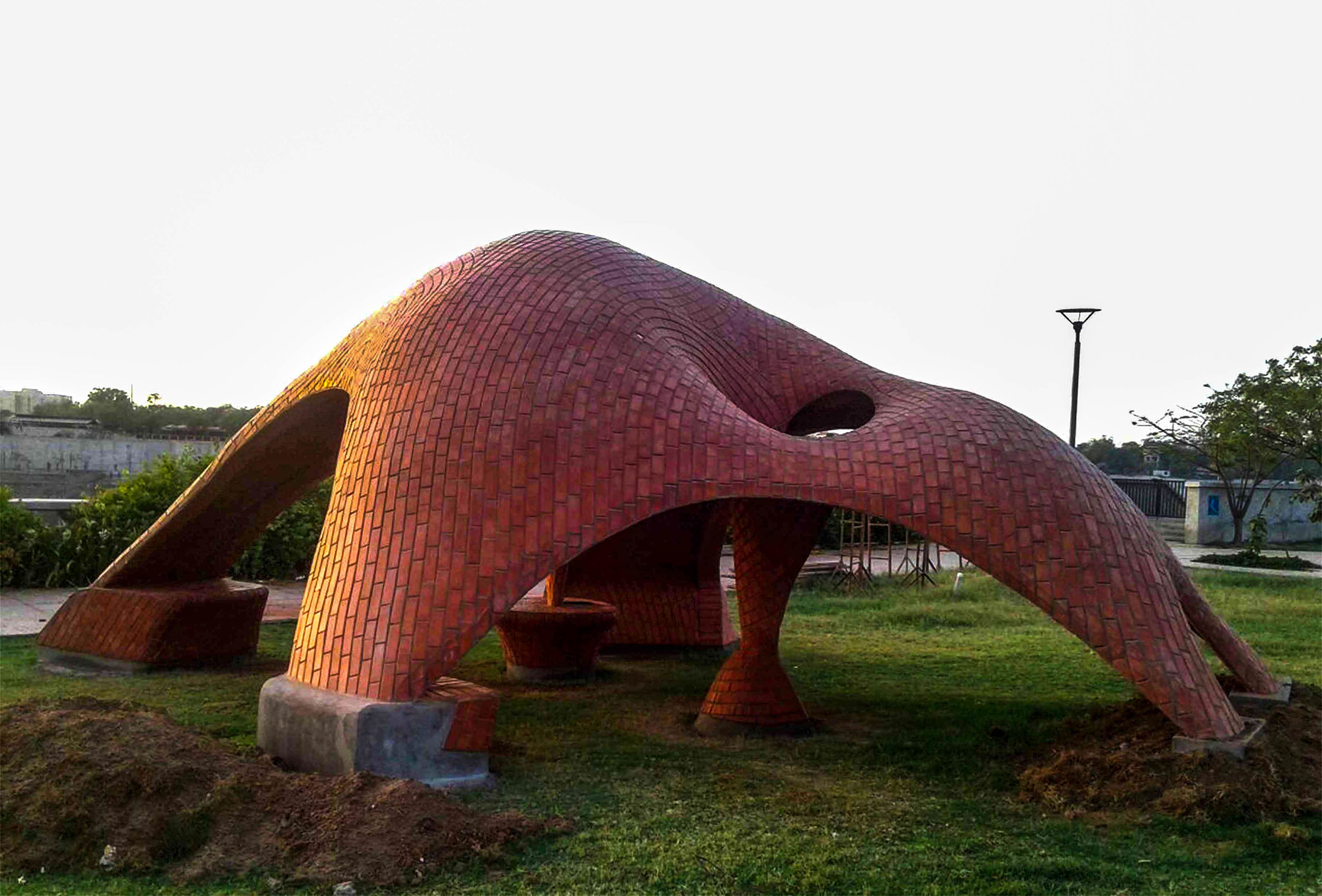 Catalan structure at Riverfront - Project Based Research - Sankalan - a ...