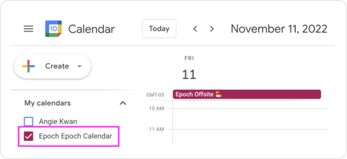 Google Calendar Integration Guide Epoch Help Center Google Calendar Integration Guide Epoch Help Center