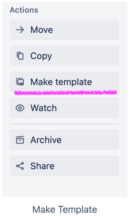 Atlassian Trello Make Template