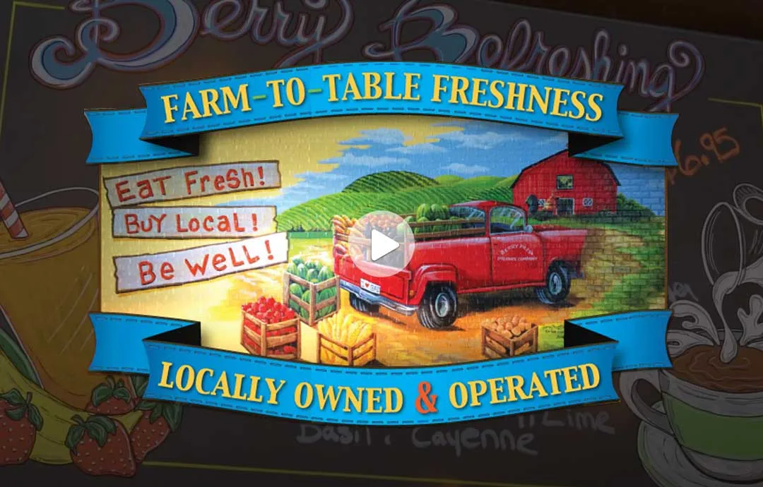 Berry Fresh Cafe + Eat Fresh + Buy Local + Be Well