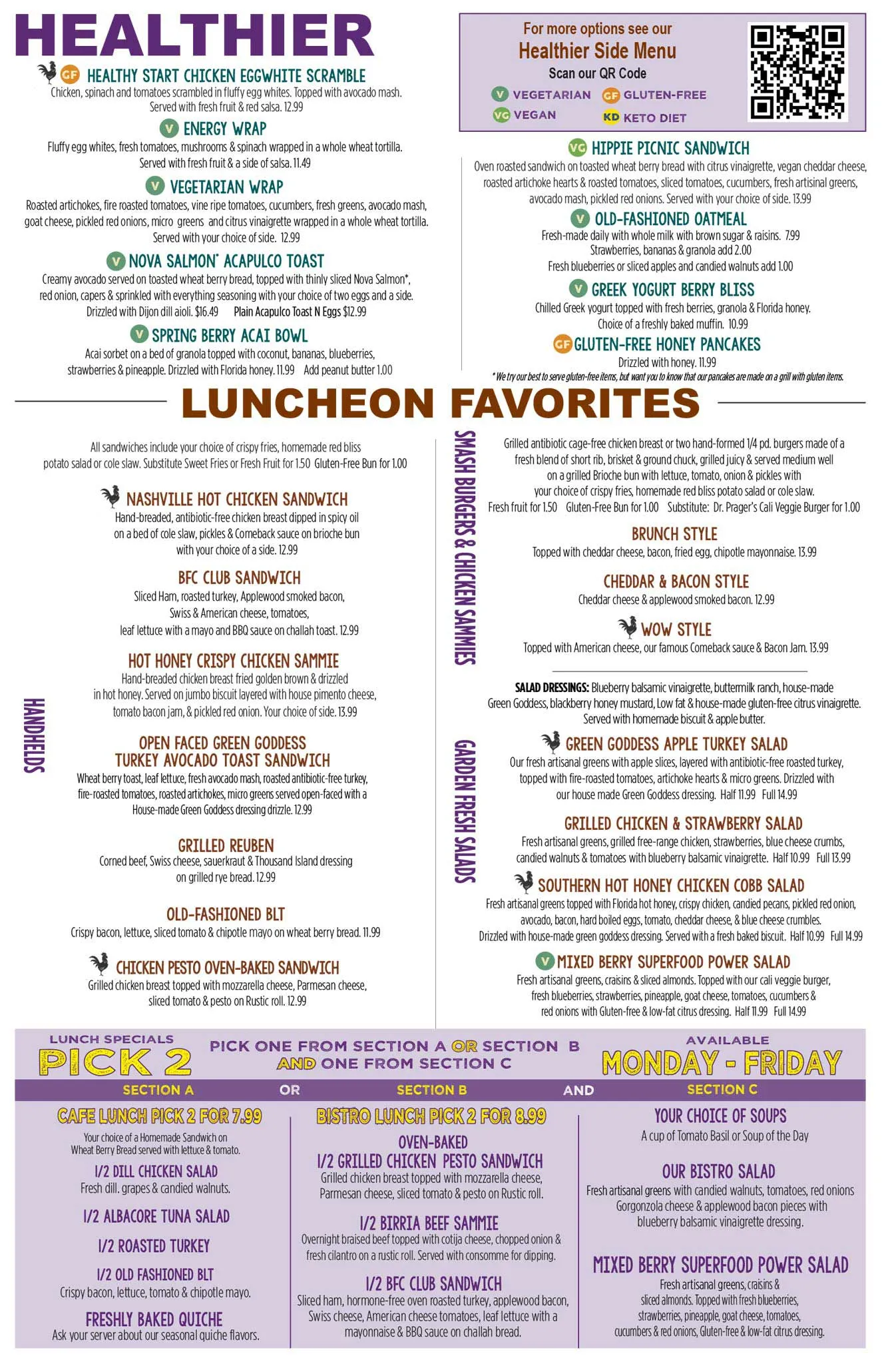 Breakfast + Brunch + Lunch at Berry Fresh Cafe