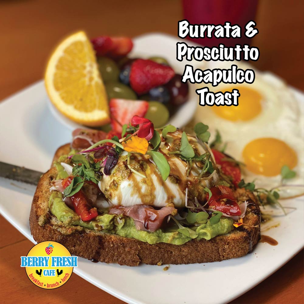 Berry Fresh Cafe What's Fresh Blackboard Menu