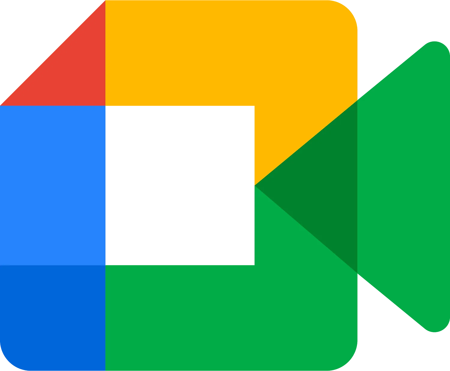 Google Meet logo.