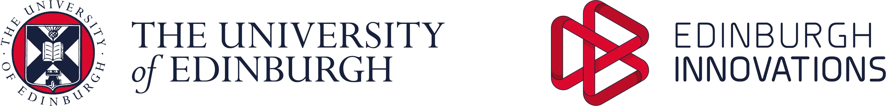 Logos for The University of Edinburgh and Edinburgh Innovations