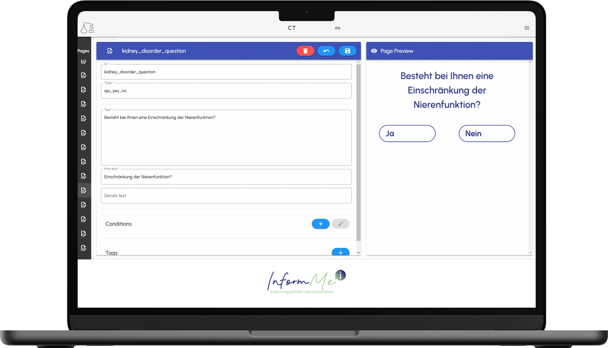 InformMe Content Management System