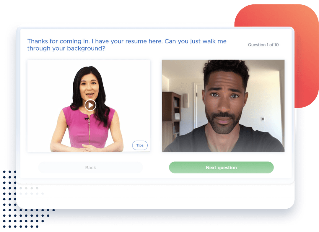 Job Interview Simulator, Instant AI Feedback (1000+ Questions)