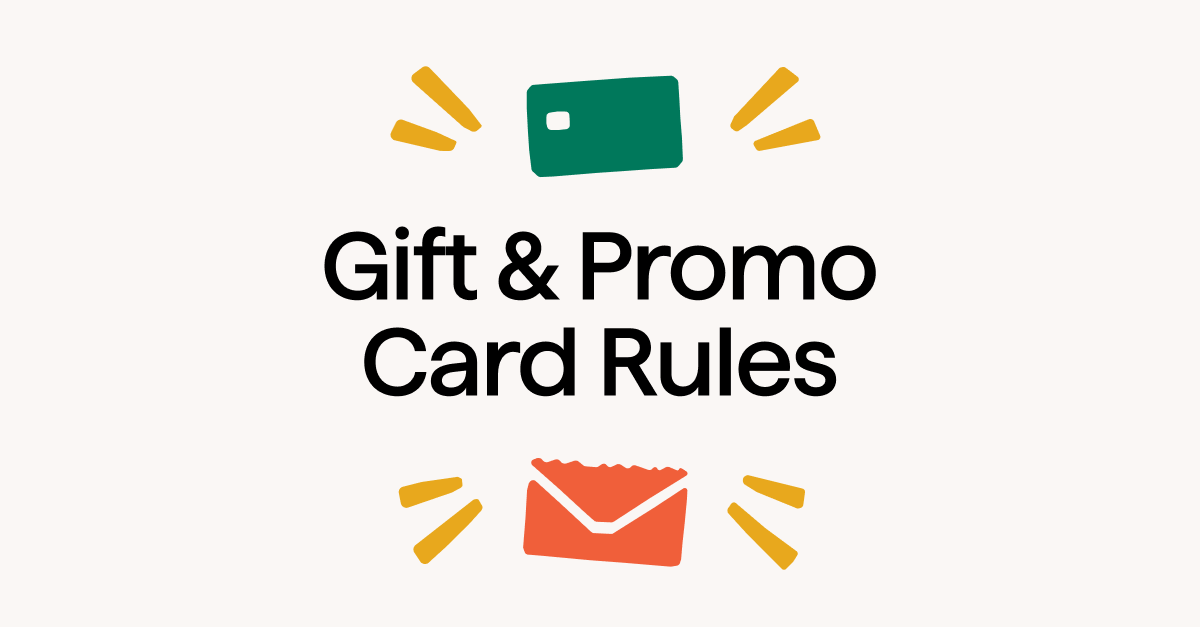 Gift Card Requirements Promo Card Rules Fintech Lithic