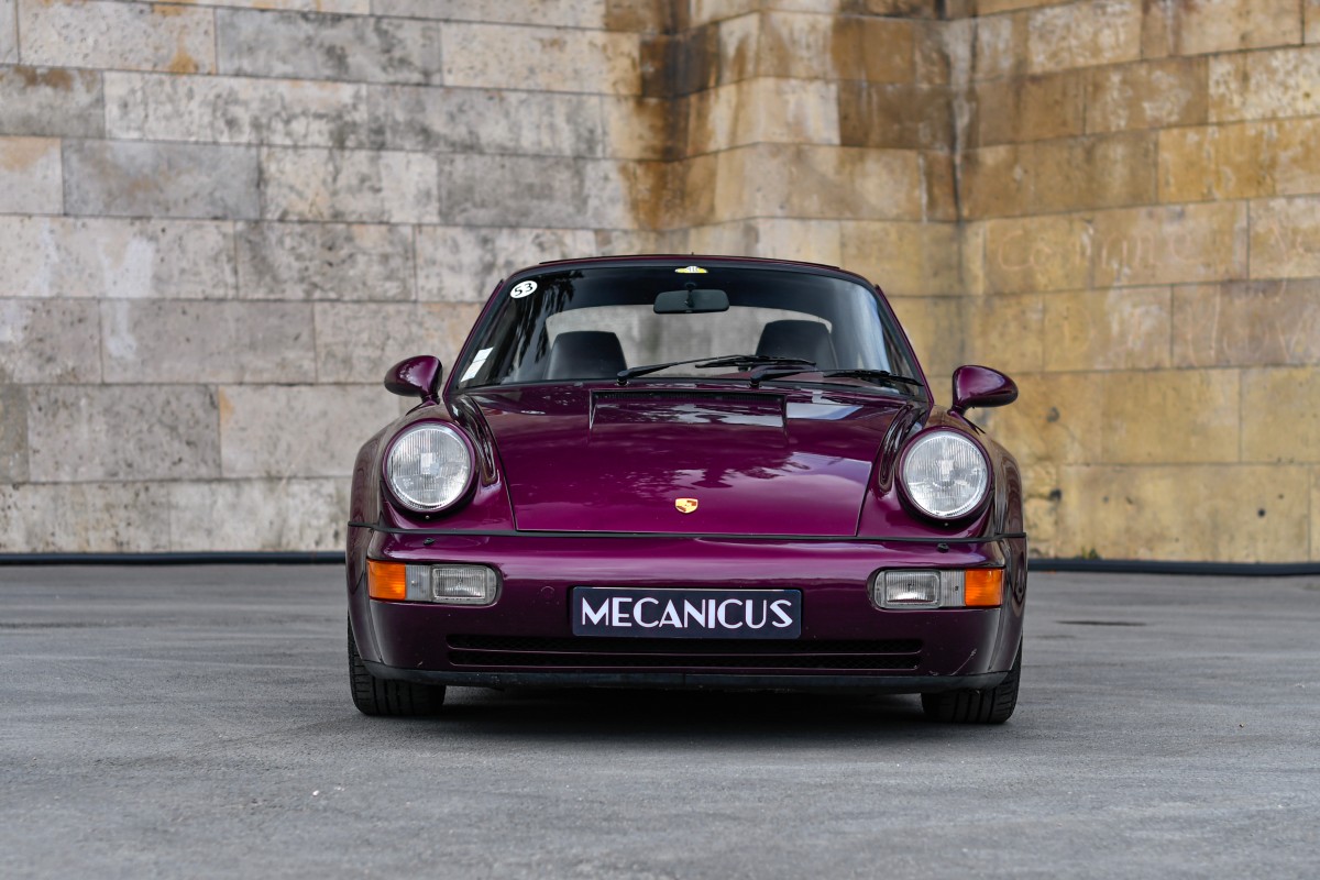 Porsche 964 Turbo 3.3 *Amethyst on Magenta Leather* à vendre - Mecanicus